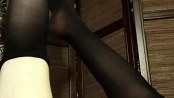 Stocking Fetish Pornstar Teases In Kinky Solo Play!