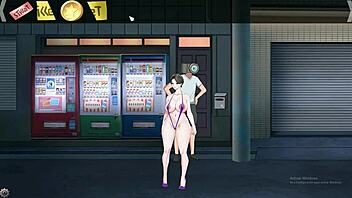 The blonde goddess receives a detailed blowjob, swallowing after the facial.