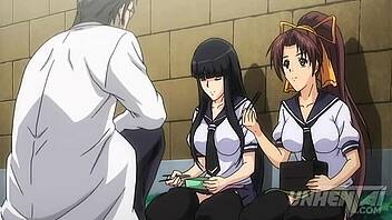 Busty teen visits the doctor in hentai