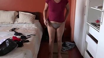 Mother-In-Law Permits Stepson To Cum On Tits