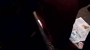 Butt Fucking with Thin Dildo