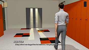 in ripples 7, a curvy teen gets her clothes ripped in an anime game