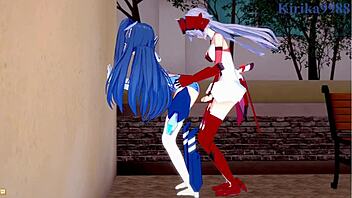 tsubasa kazanari and maria in futanari sex 😍