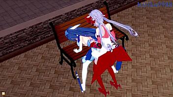 tsubasa kazanari and maria in futanari sex 😍