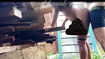 On my friend's anniversary, I fucked his hot Indian teen in the backyard! 😈