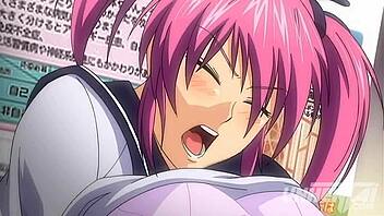 Busty teen visits the doctor in hentai