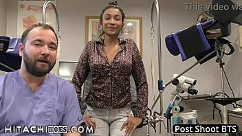 Freshman Miss Mars Gets Hitachi Magic Wand Orgasms By Doctor Tampa During Physical 4 College At Hitachihoescom