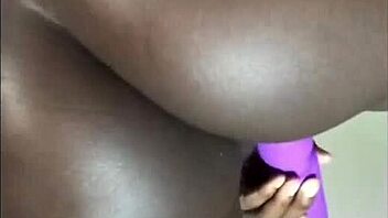 twerking on a vibrating dildo