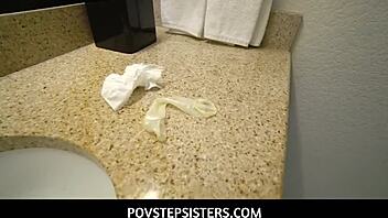 Abbie Maley Lets Stepbro Slide Big Dick Inside Her Pussy?