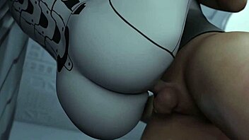 Big dick fucks pretty ass first time!