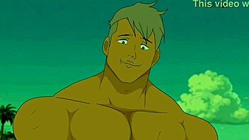 Marge Simpson Nude on Beach in New 3D Animation