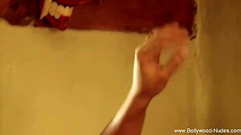 Bollywood brunette beauty enjoys dancing experience.