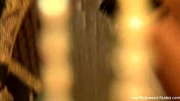 Bollywood brunette beauty enjoys dancing experience.