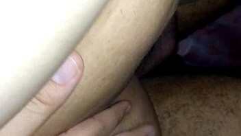 Watch this hairy dick in a big shaved pussy