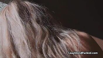 Big tit MILF neighbor sucks me in POV