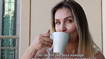 Got banged by husband's stepbrother, wow! 😍