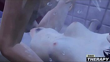 in sims therapy, the gothic babysitter fucks her big brother cartoon style