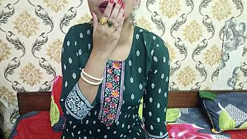 First-time Indian teen gets dirty with her tutor on camera