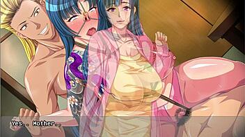 Natsuko's Alternate Ending in Japanese Milf Creampie