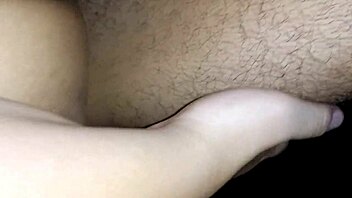 Watch this hairy dick in a big shaved pussy