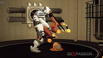 big tits beauty loves extreme restrained sex 😈