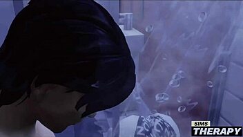 in sims therapy, the gothic babysitter fucks her big brother cartoon style