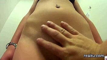 Stellar Czech chick seduced in shopping centre and nailed hard in POV