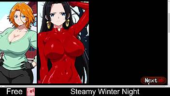 A hot and steamy night during the winter months