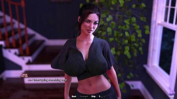 3D animated porn featuring big tits and blowbang action