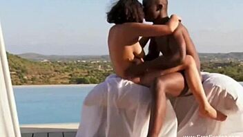 Ebony Couple Learning Sensual Massage And Handjob Instructions
