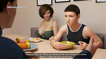 stepmom helps ease my tension in 3d animation! 😳