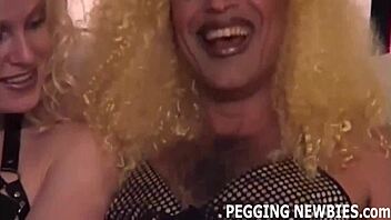 Open Cheeks For Strapon Femdom