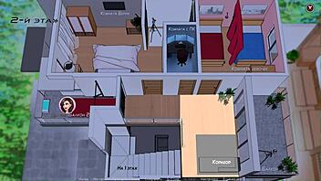 Complete gameplay featuring confinement with goddesses in jacuzzi bondage scenes