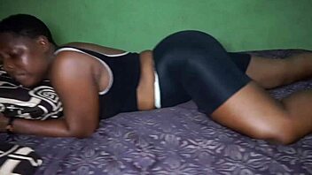 i lick my wife's shaved pussy and suck her small tits while she masturbates