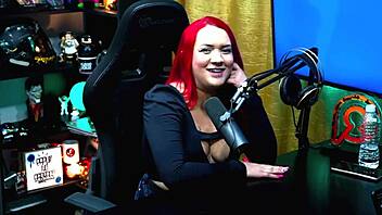 i got on all fours for the hot presenter