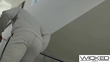 wicked freya parker is busy fucking and riding dick in cyberspace riding cowgirl sideways lick babe natural tits blowjob fucking pussy tits