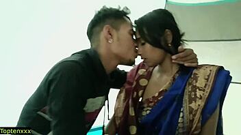 Young lovers’ tender intimacy and passion in their teenage years