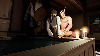 זמן אמבטיה כיף פרודיה וורקראפט