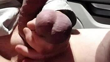 Stroke cock with ring until cum explodes everywhere!