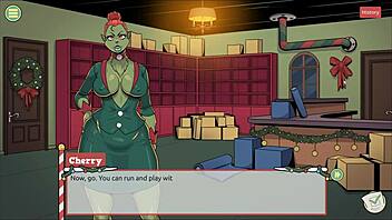 Steamy 3D hentai game with monster cocks and big tits