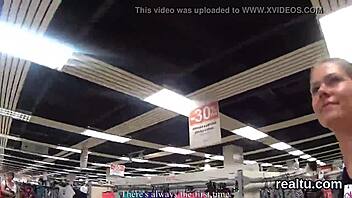 Stellar Czech chick seduced in shopping centre and nailed hard in POV