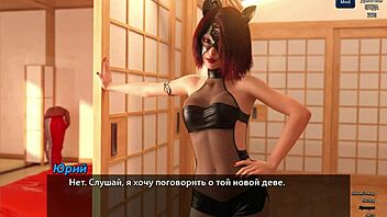 3D cartoon adventure with hot MILF and big tits