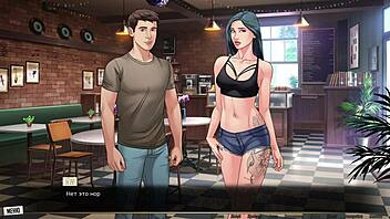 complete gameplay red string part 29 with monster cock cowgirl fingering tattoo and blowjob