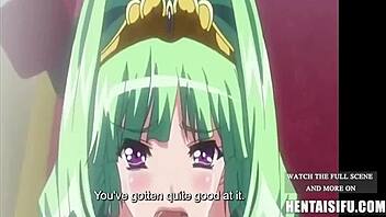 Fiesty princess turns into a cum-hungry, lactating vixen