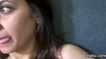 Gorgeous czech girl ripped clothes in shop