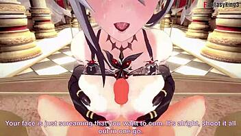 arlecchino in genshin impact: a pov adventure fantasyking3