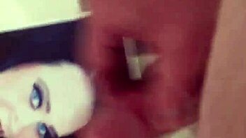 Friend receives a cum tribute during masturbation