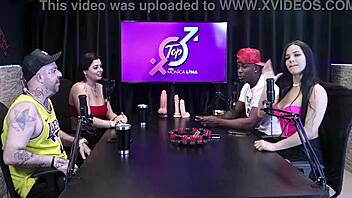 Bizarre moment when she shits on his monster cock, but she loves the smell in her pussy.