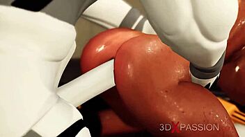 big tits beauty loves extreme restrained sex 😈