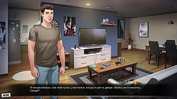 complete gameplay red string part 29 with monster cock cowgirl fingering tattoo and blowjob